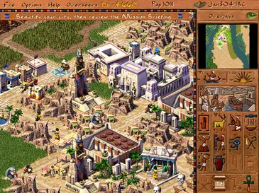 Akhenaten – Spielansicht