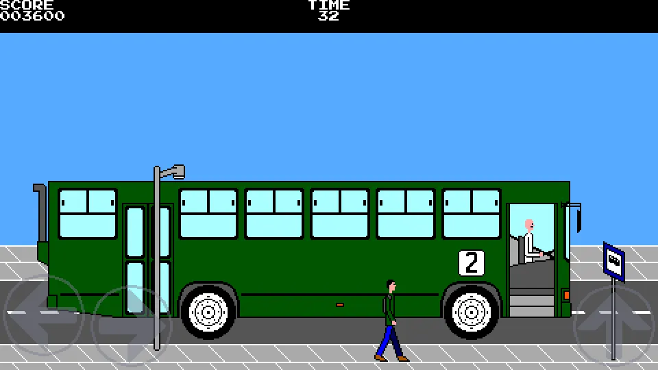 Alex vs Bus: The Race – Spielansicht
