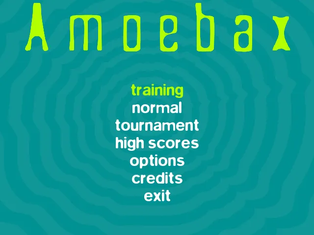 Amoebax – Spielansicht