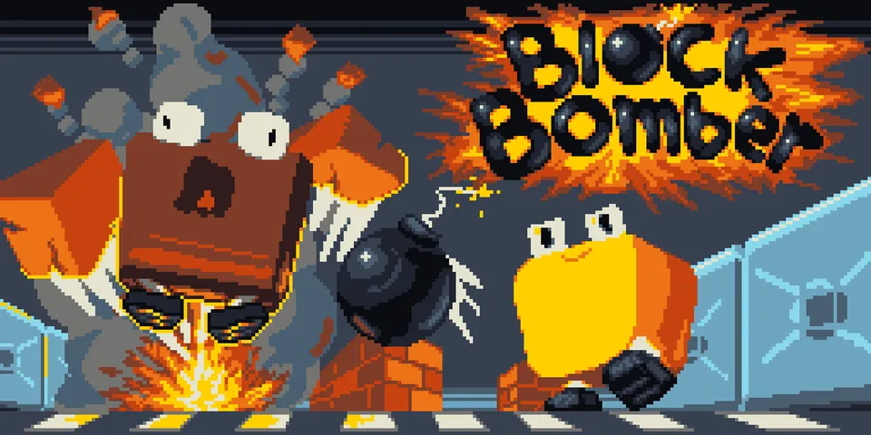 Blockbomber – Spielansicht