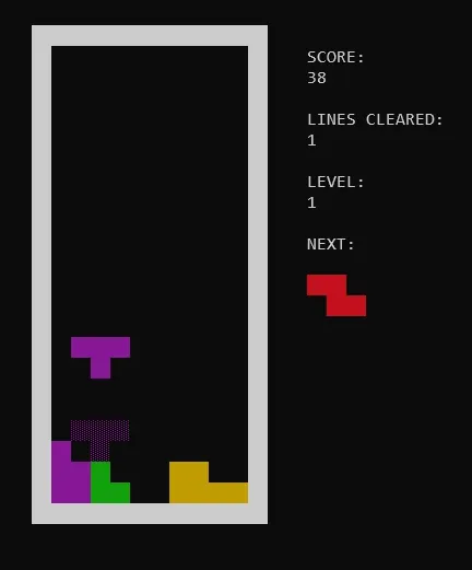 Blocks – Spielansicht