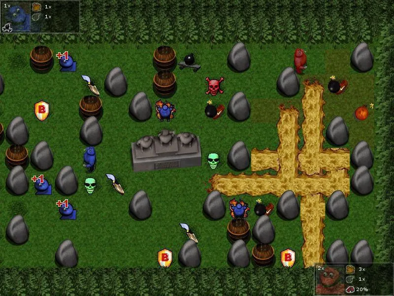 Bombic2 – Spielansicht