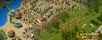 CaesarIA – Spielansicht