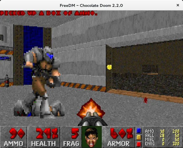 Chocolate Doom – Spielansicht