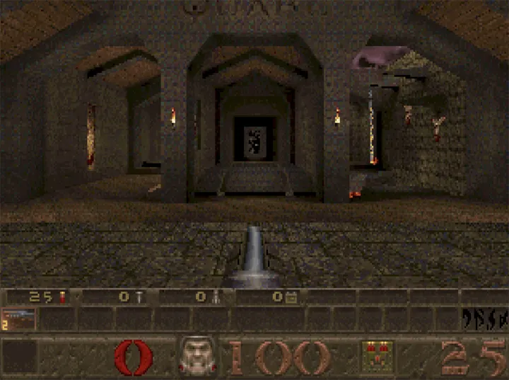 Chocolate Quake – Spielansicht