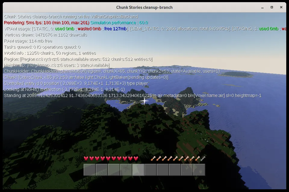 Chunk Stories – Spielansicht