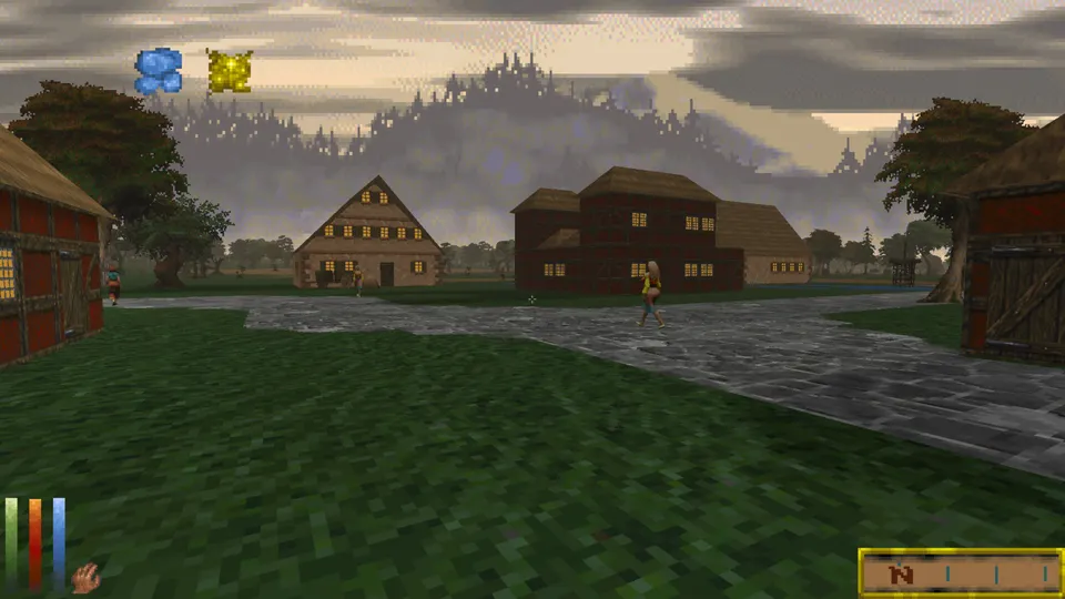 Daggerfall Unity – Spielansicht
