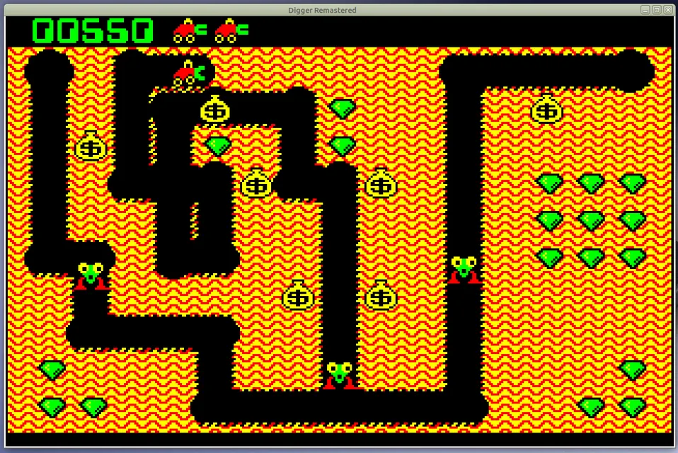 digger-py – Spielansicht