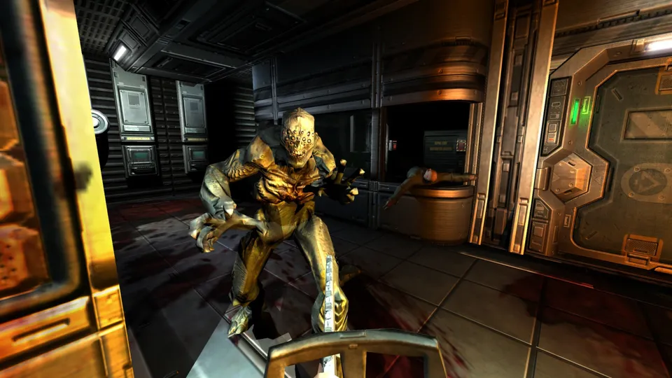 Doom 3 – Spielansicht