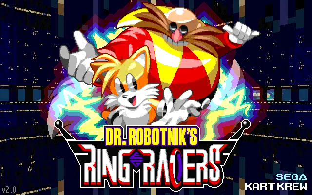 Dr. Robotnik's Ring Racers – Spielansicht