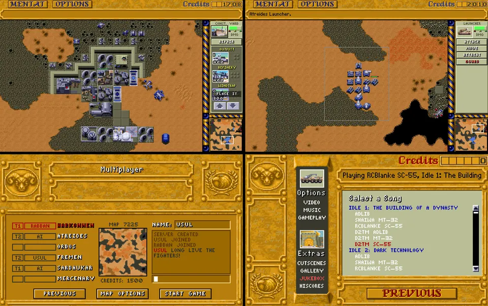 Dune Dynasty – Spielansicht