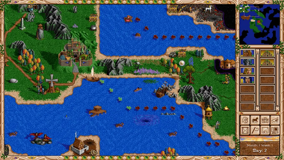 fheroes2 – Spielansicht