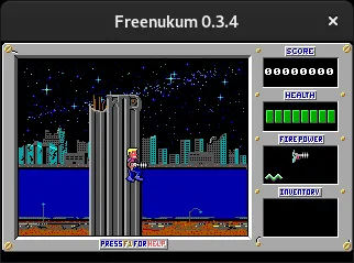 Freenukum – Spielansicht