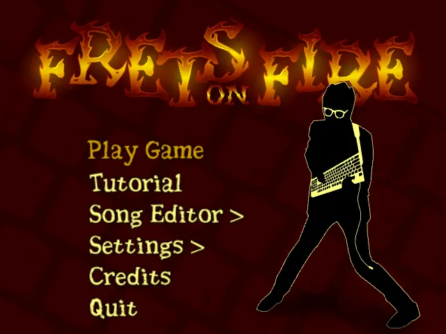 Frets on Fire – Spielansicht