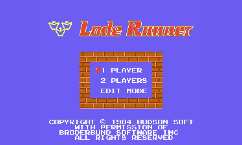 Lode Runner 2020 – Spielansicht