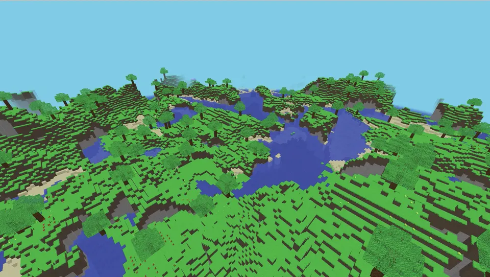 minecraft-weekend – Spielansicht