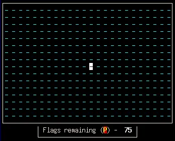 Nimesweeper – Spielansicht