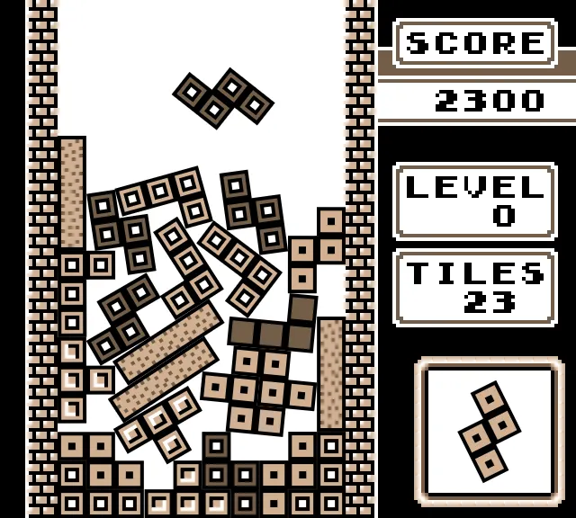 Not Tetris 2 – Spielansicht
