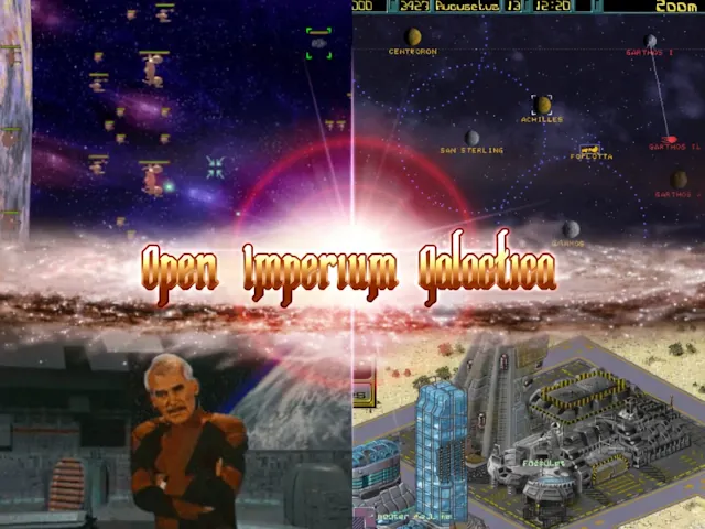 Open Imperium Galactica – Spielansicht