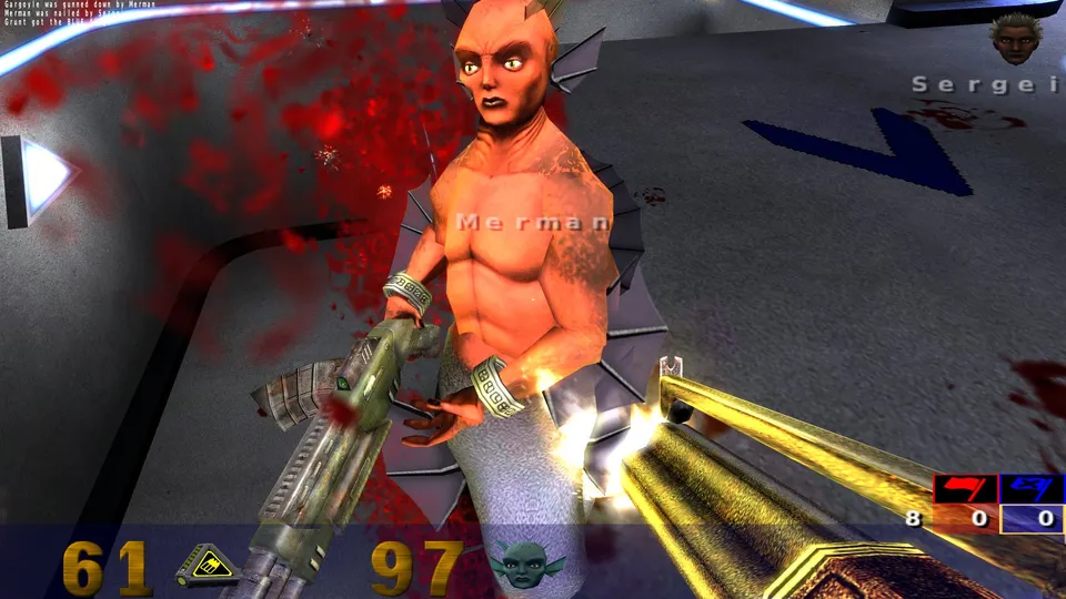 OpenArena Engine – Spielansicht