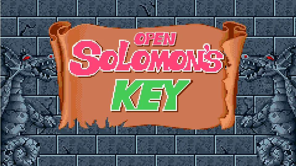 OpenSolomonsKey – Spielansicht