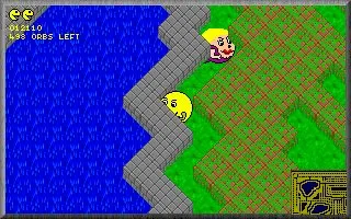 Pacman3D – Spielansicht
