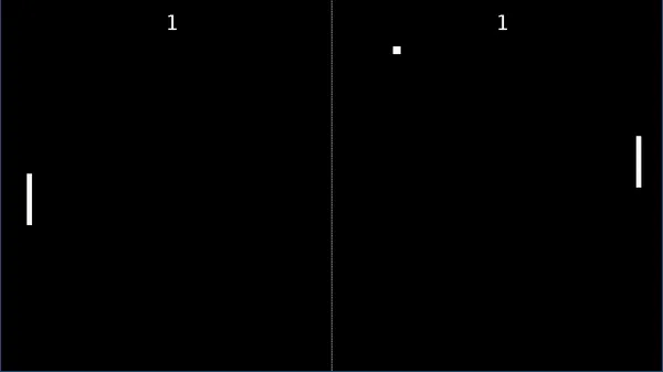 Pong (2019) – Spielansicht