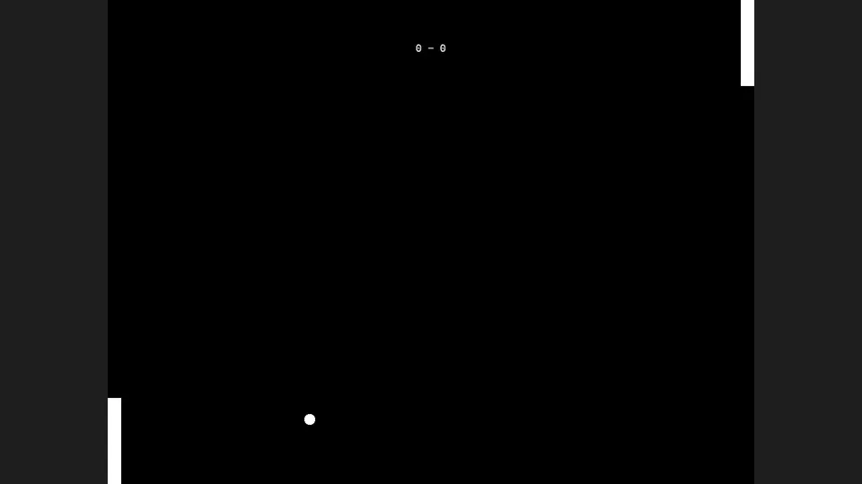 Pong² – Spielansicht