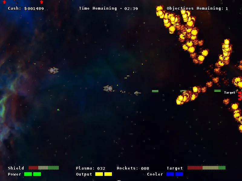 Project: Starfighter – Spielansicht