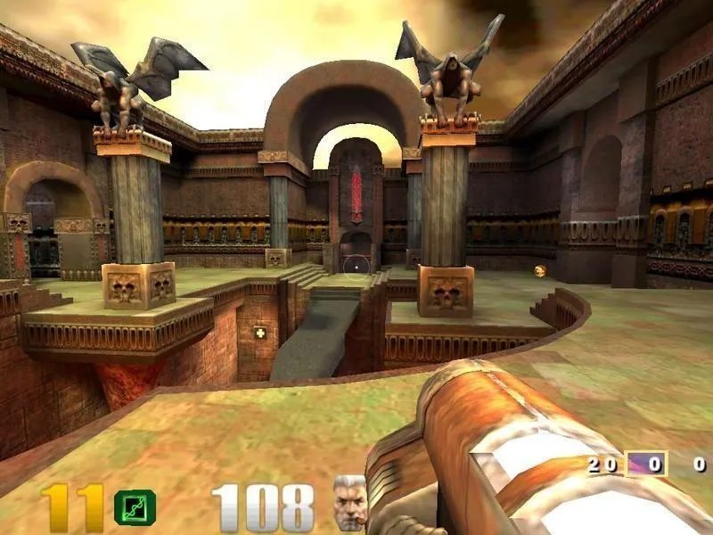 Quake III Arena – Spielansicht
