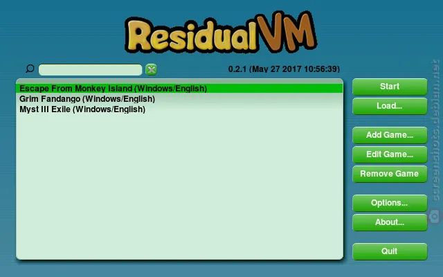 ResidualVM – Spielansicht