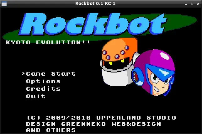 Rockbot – Spielansicht