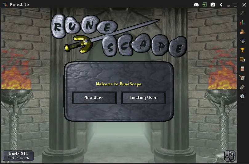 RuneLite – Spielansicht