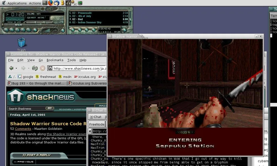 Shadow Warrior for Linux – Spielansicht