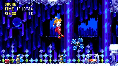 Sonic 3 A.I.R. – Spielansicht