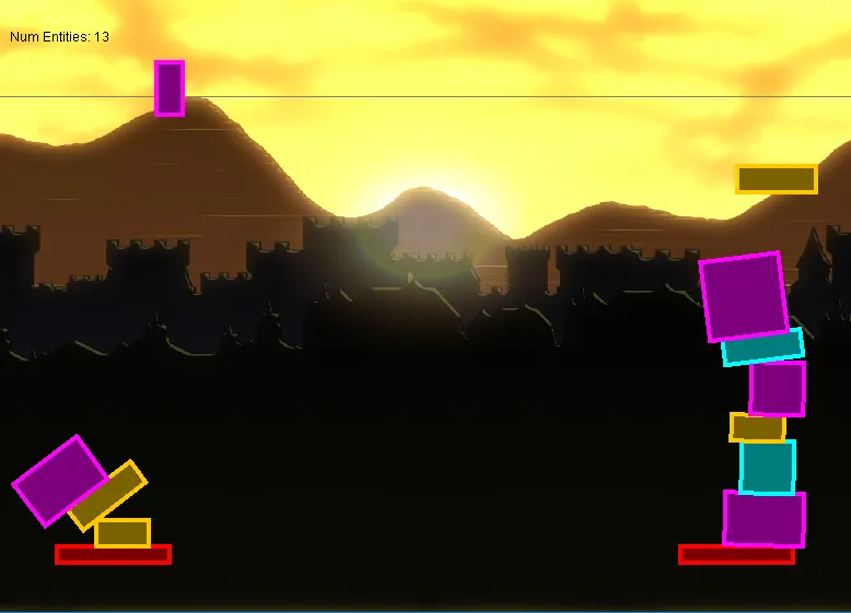 Tumbly Towers – Spielansicht