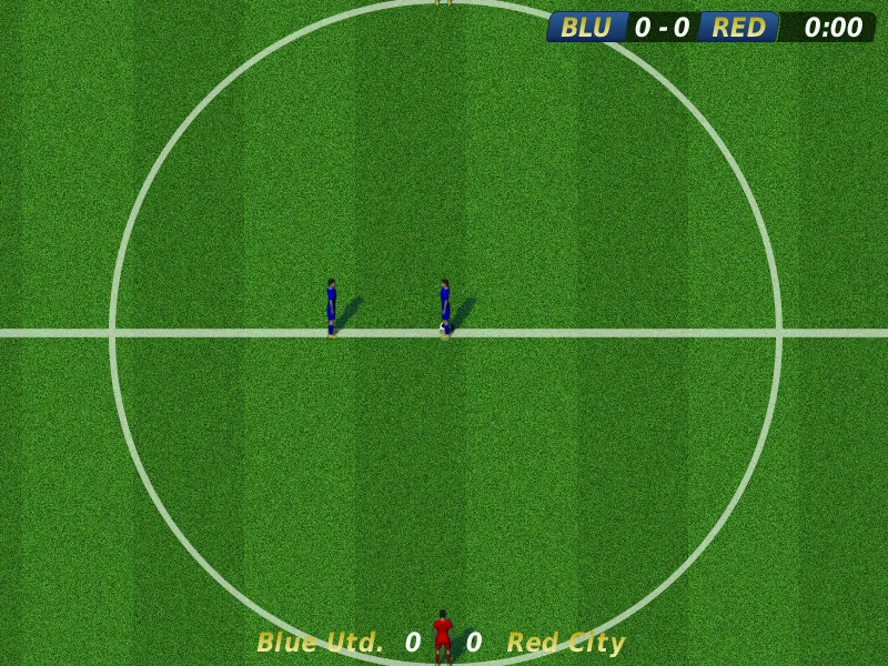Tux Football – Spielansicht