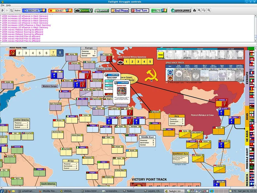VASSAL – Spielansicht