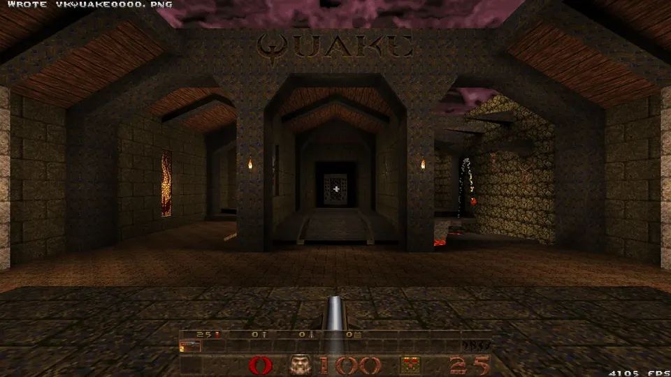 vkQuake – Spielansicht