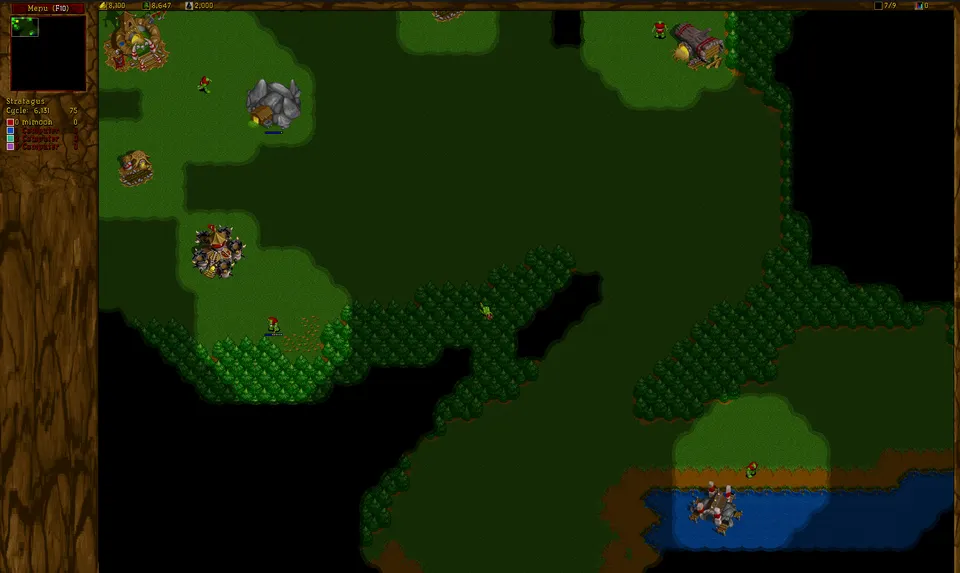 Wargus – Spielansicht