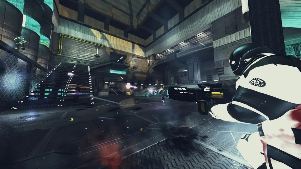 Xonotic – Spielansicht