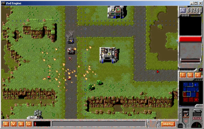 Zod Engine – Spielansicht